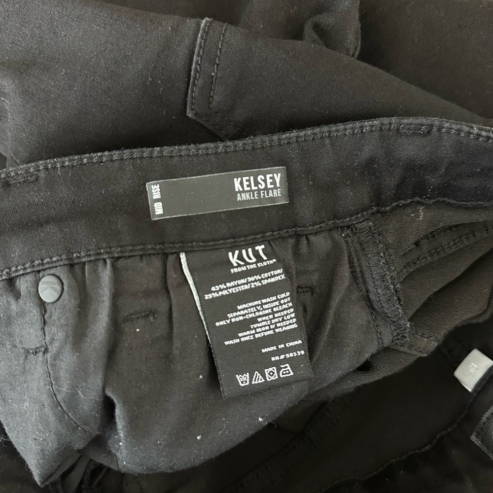 Kut from the Kloth Black Flare Jeans - Picture 5 of 5